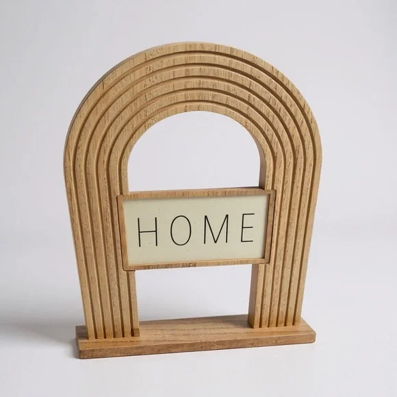Wooden Arched Home Decor Accent - Picture 3 of 8